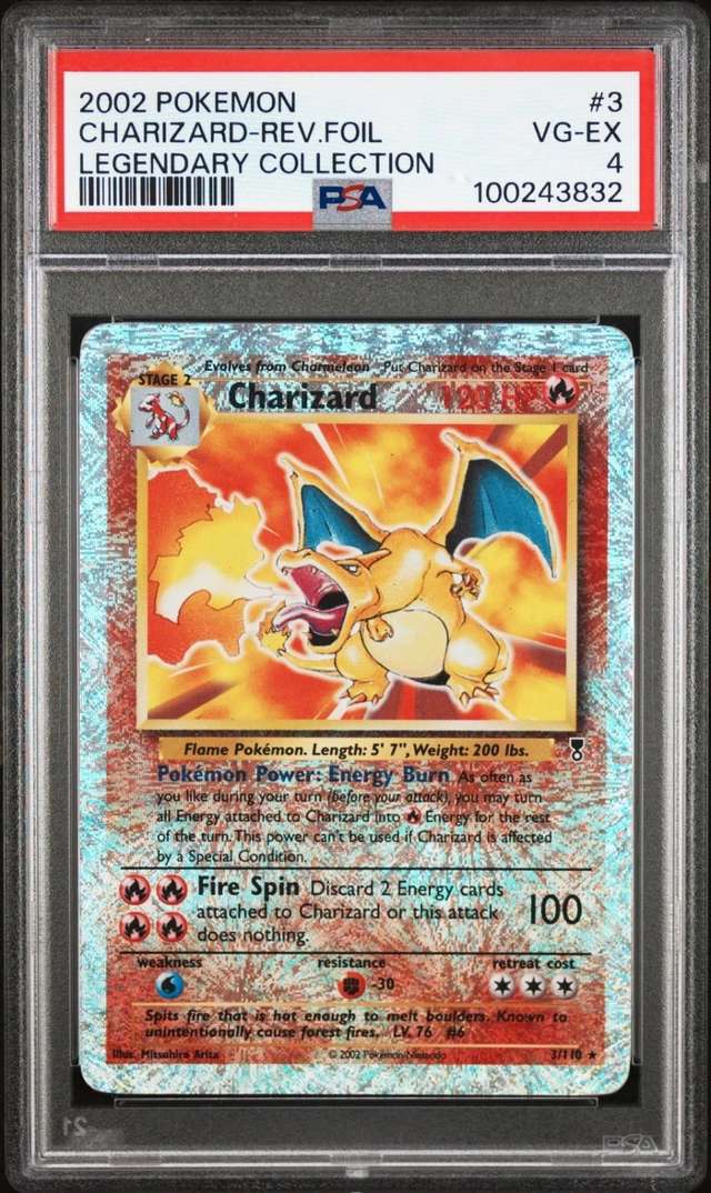 Charizard-Rev Foil-Lc