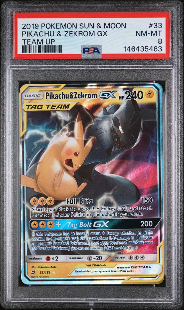Pikachu & Zekrom GX