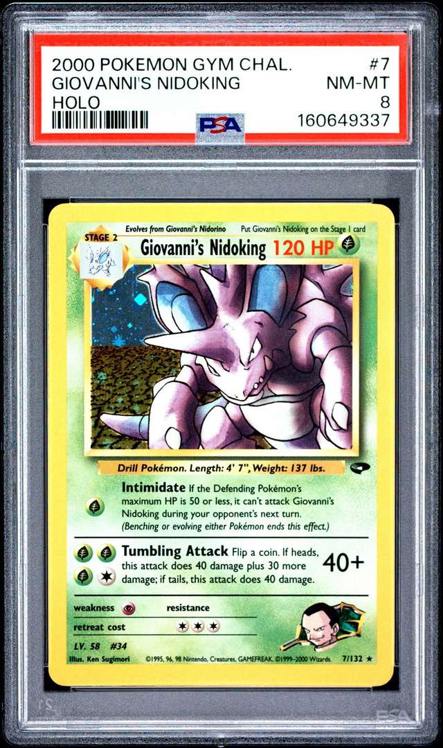 Giovanni's Nidoking