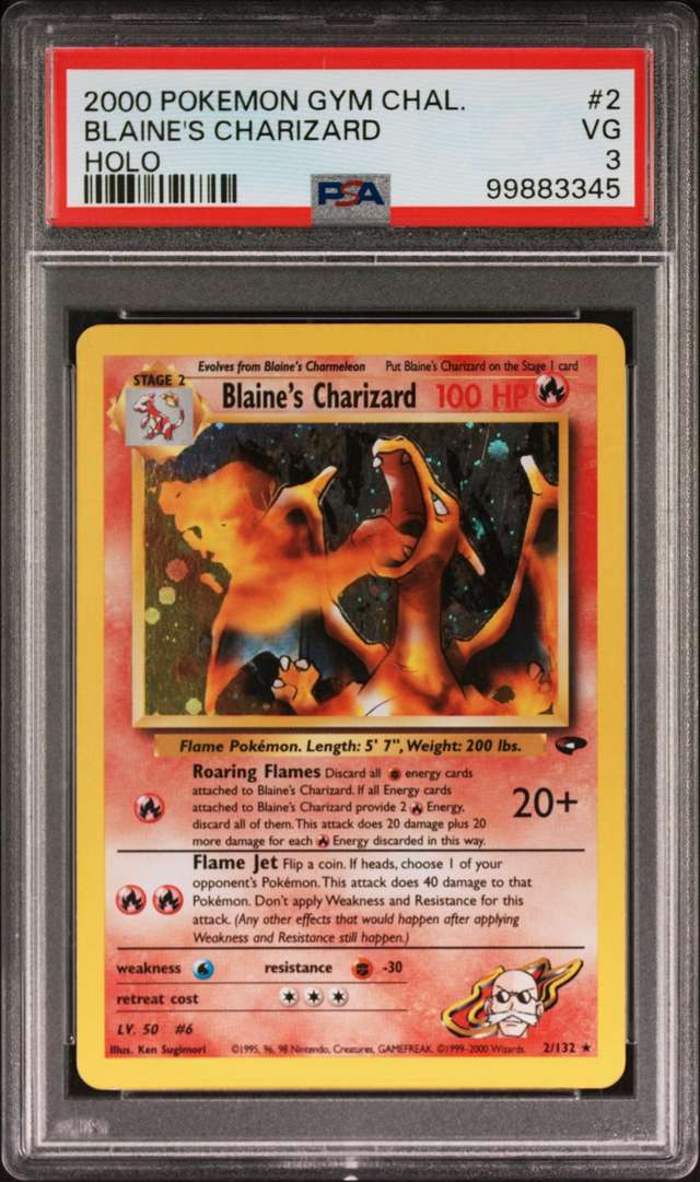 BLAINE'S CHARIZARD