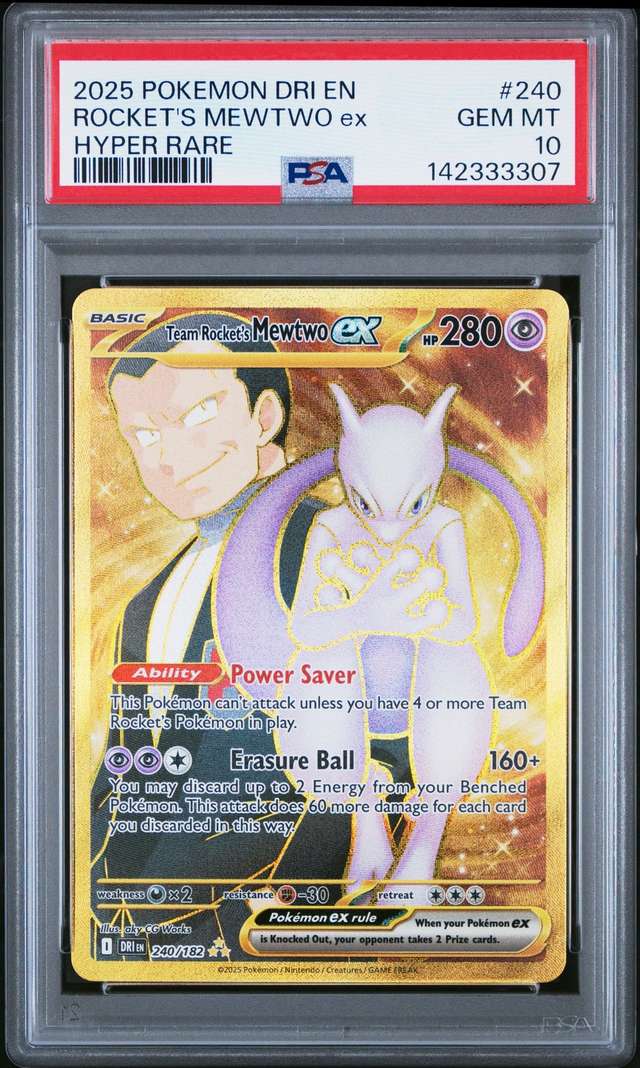 ROCKET'S MEWTWO ex