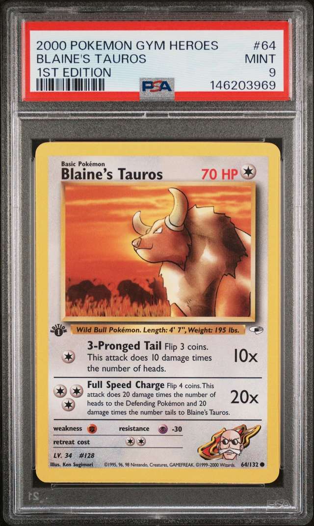 Blaine's Tauros