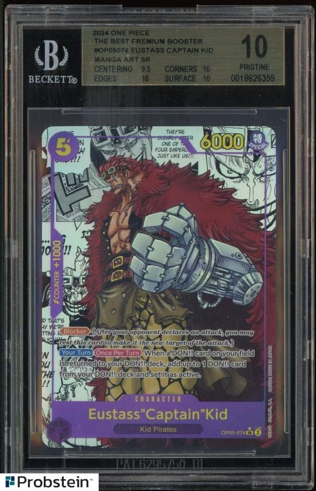 Eustass"Captain"Kid MANGA ART SR