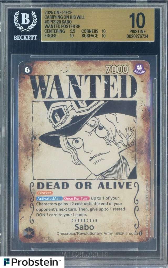 Sabo WANTED POSTER SP