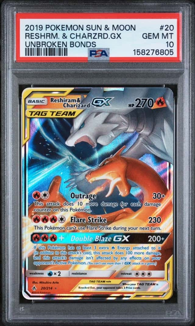 Reshiram & Charizard GX