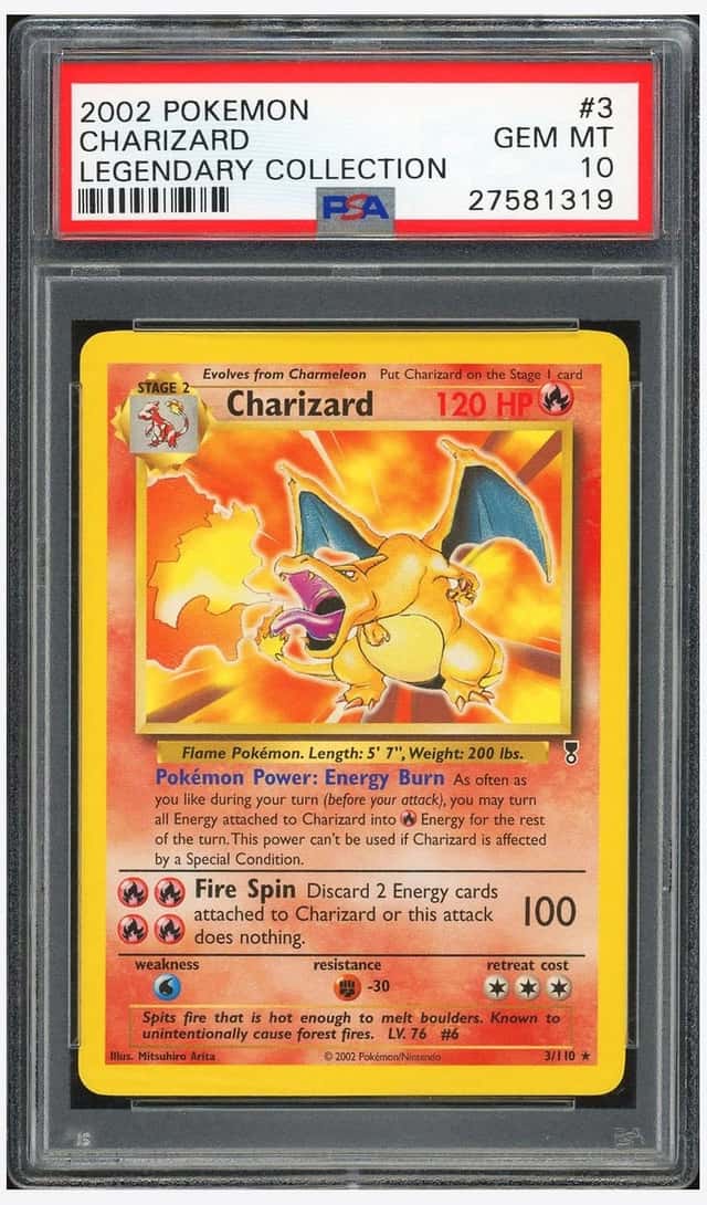 Charizard-Rev Foil-Lc