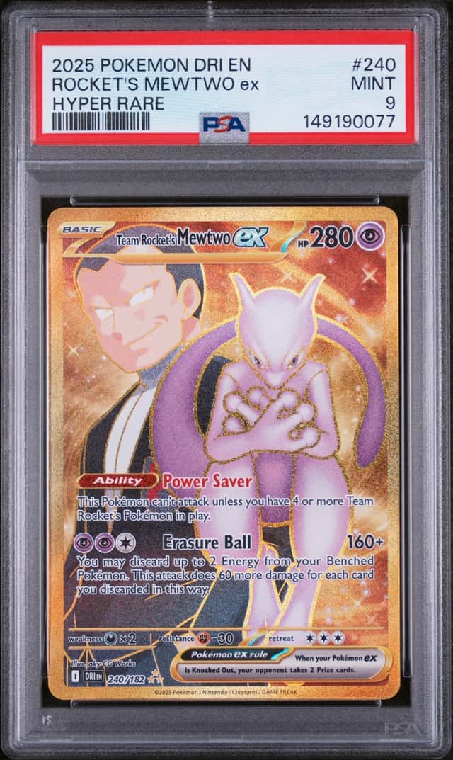 ROCKET'S MEWTWO ex