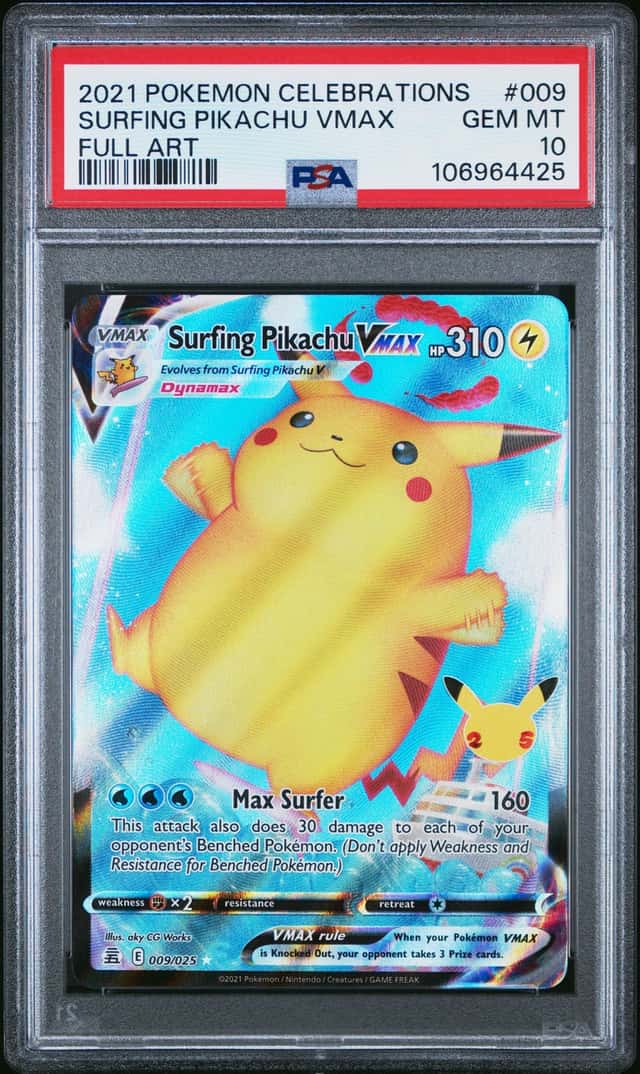 Surfing Pikachu VMAX