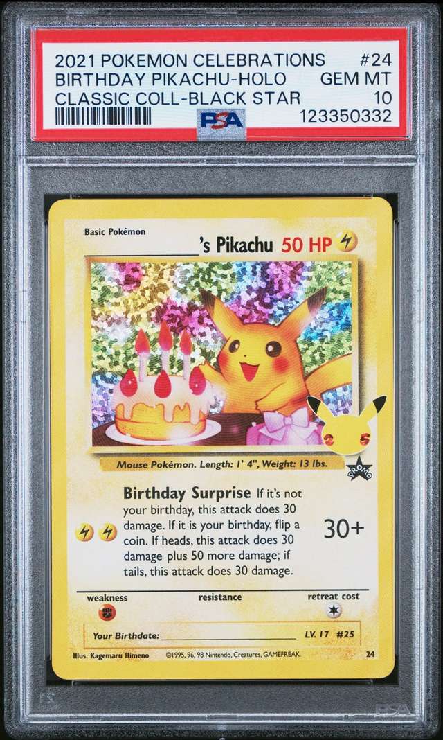 Birthday Pikachu
