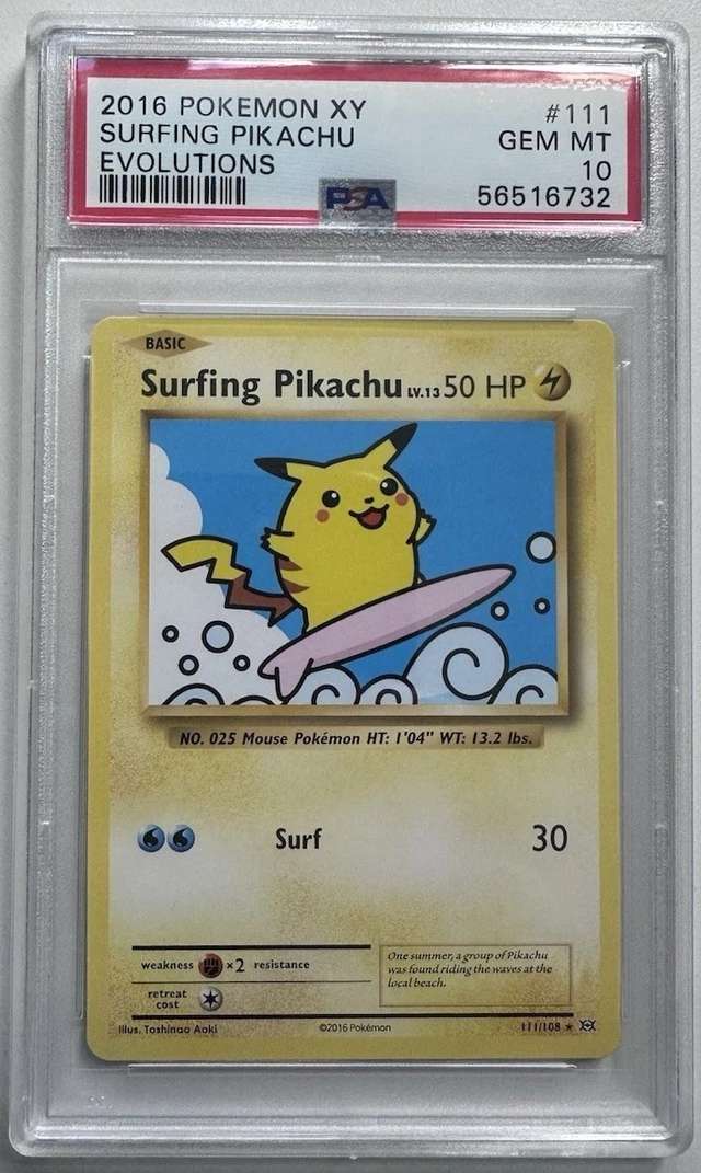 Surfing Pikachu