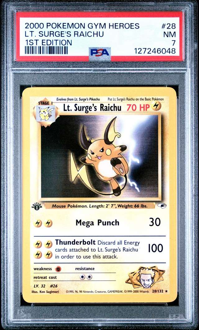 Lt. Surge's Raichu