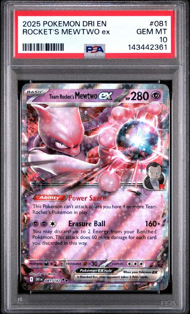 ROCKET'S MEWTWO ex