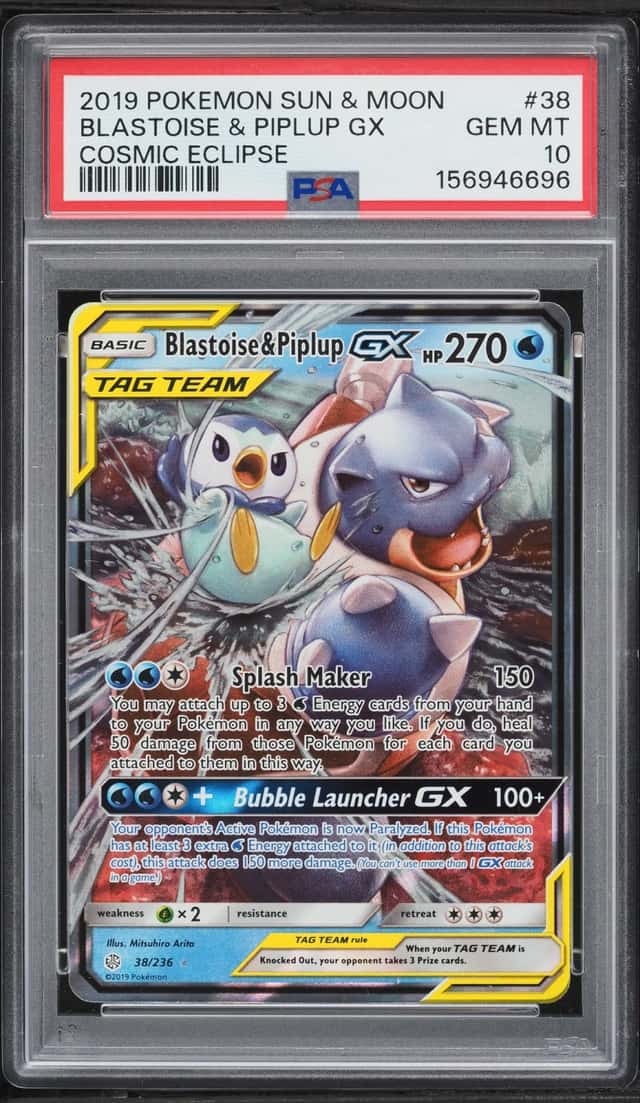 Blastoise & Piplup GX