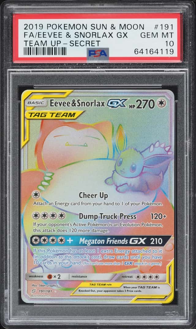 Eevee & Snorlax GX