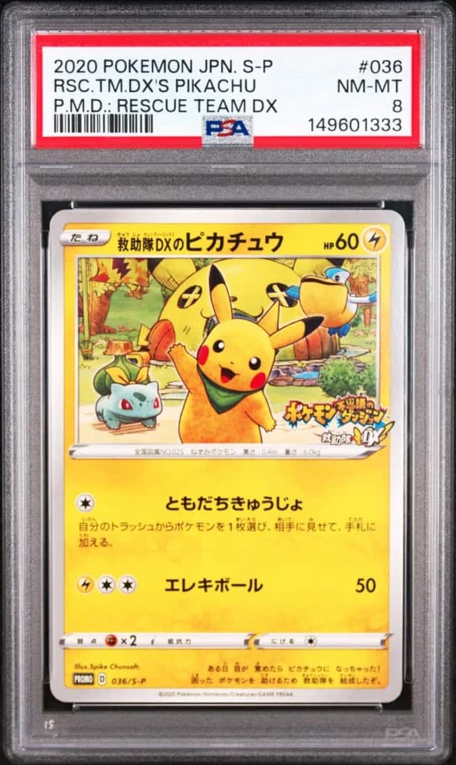 Rescue Team Dx's Pikachu