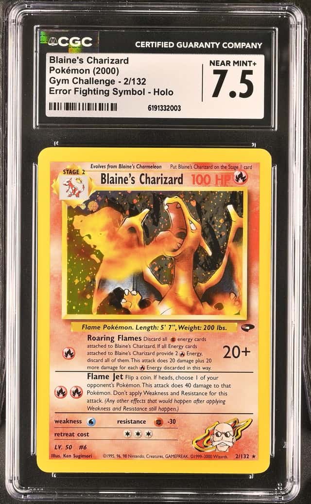 BLAINE'S CHARIZARD