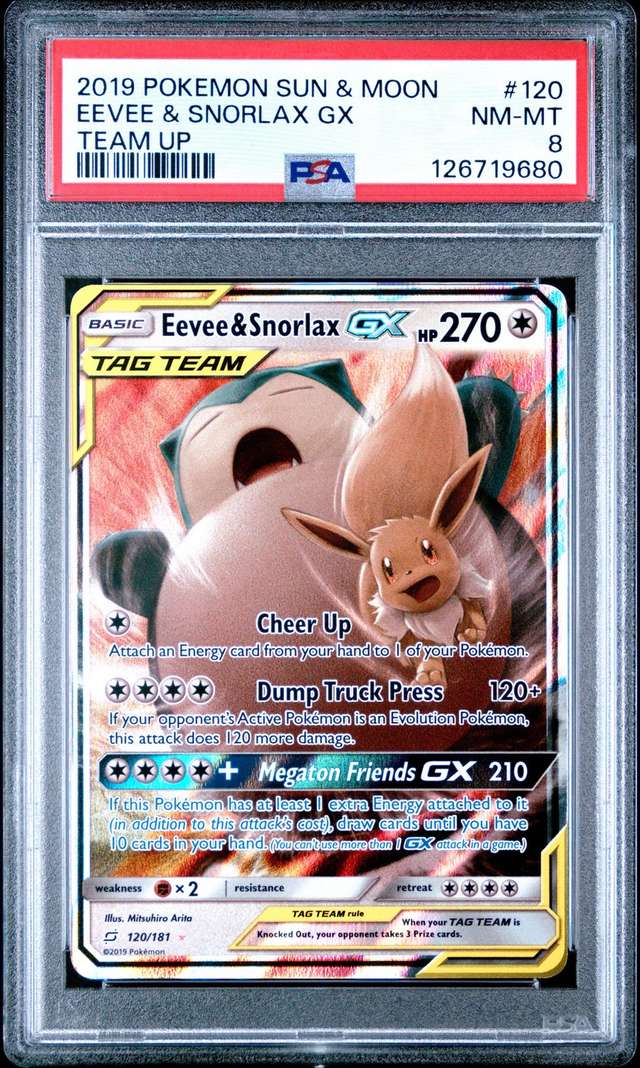 Eevee & Snorlax GX