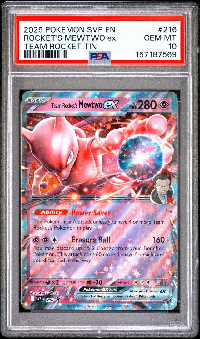 ROCKET'S MEWTWO ex