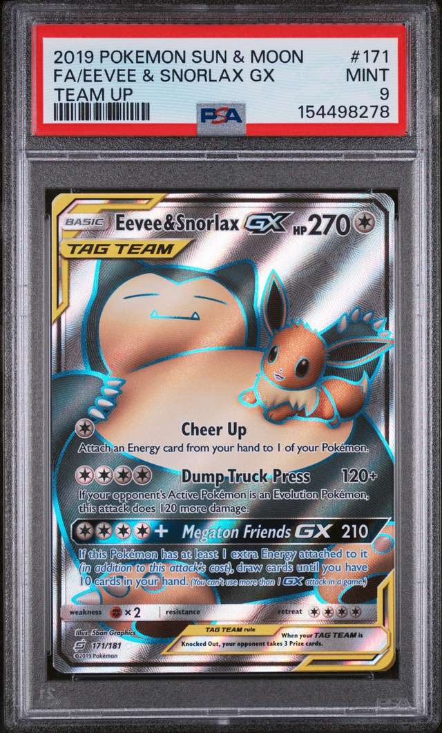 Eevee & Snorlax GX