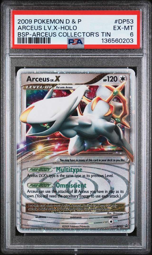 Arceus Collector's Tin