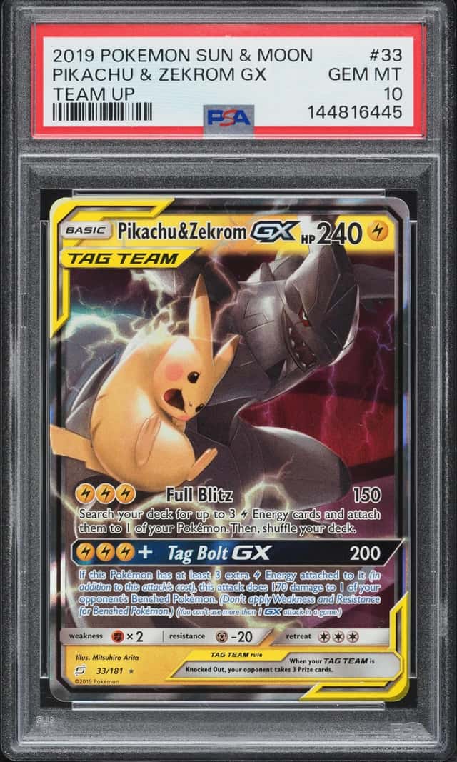Pikachu & Zekrom GX