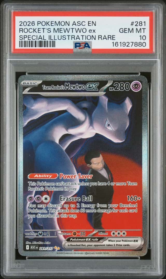 ROCKET'S MEWTWO ex