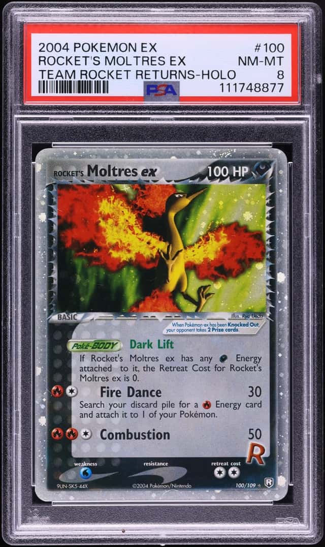 Rocket's Moltres EX