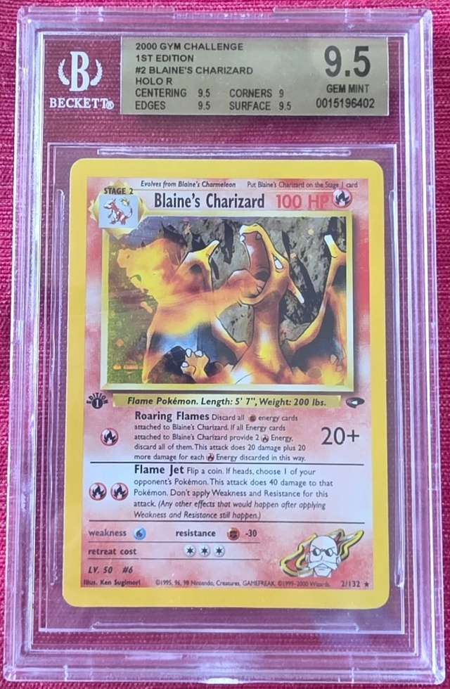 BLAINE'S CHARIZARD