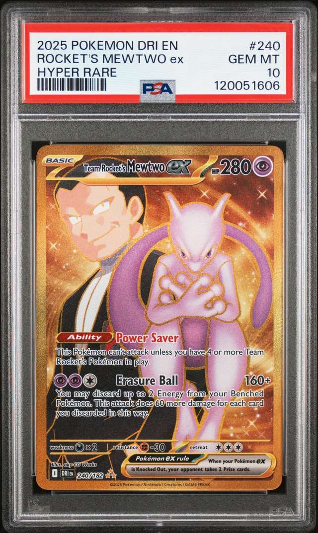 ROCKET'S MEWTWO ex