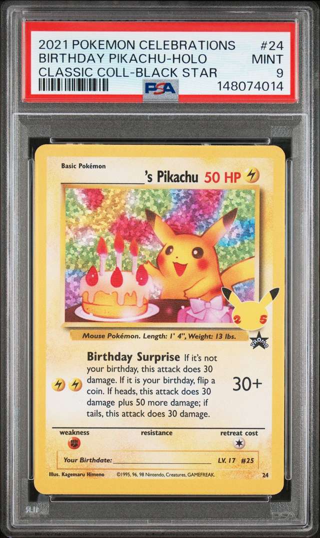 Birthday Pikachu