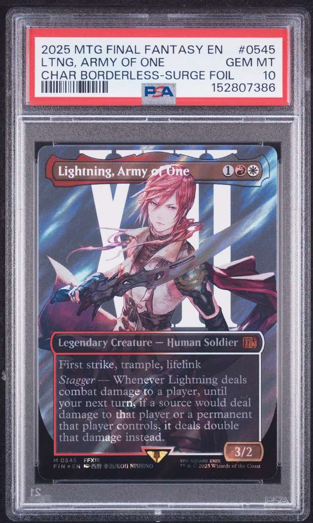 Lightning, Army Of One