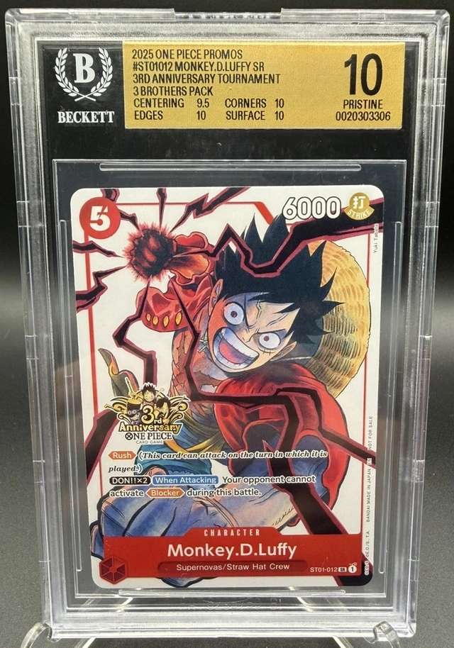 Monkey.D.Luffy SR/(3rd Anniversary Event Winner Prize)