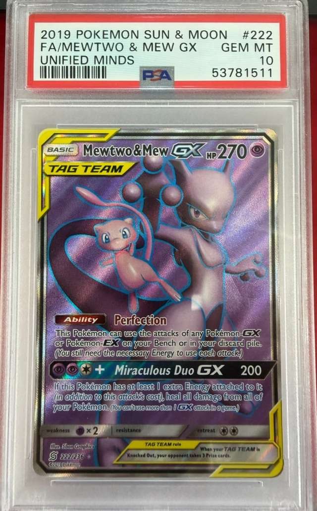 Mewtwo & Mew GX