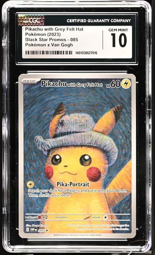 Pikachu/Grey Felt Hat