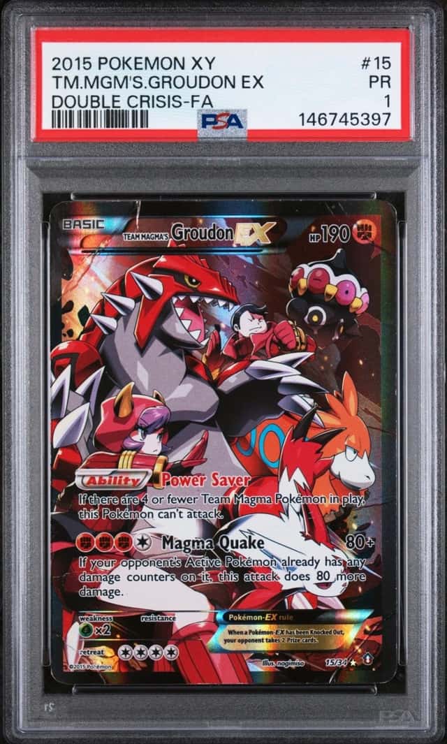 Team Magma's Groudon EX