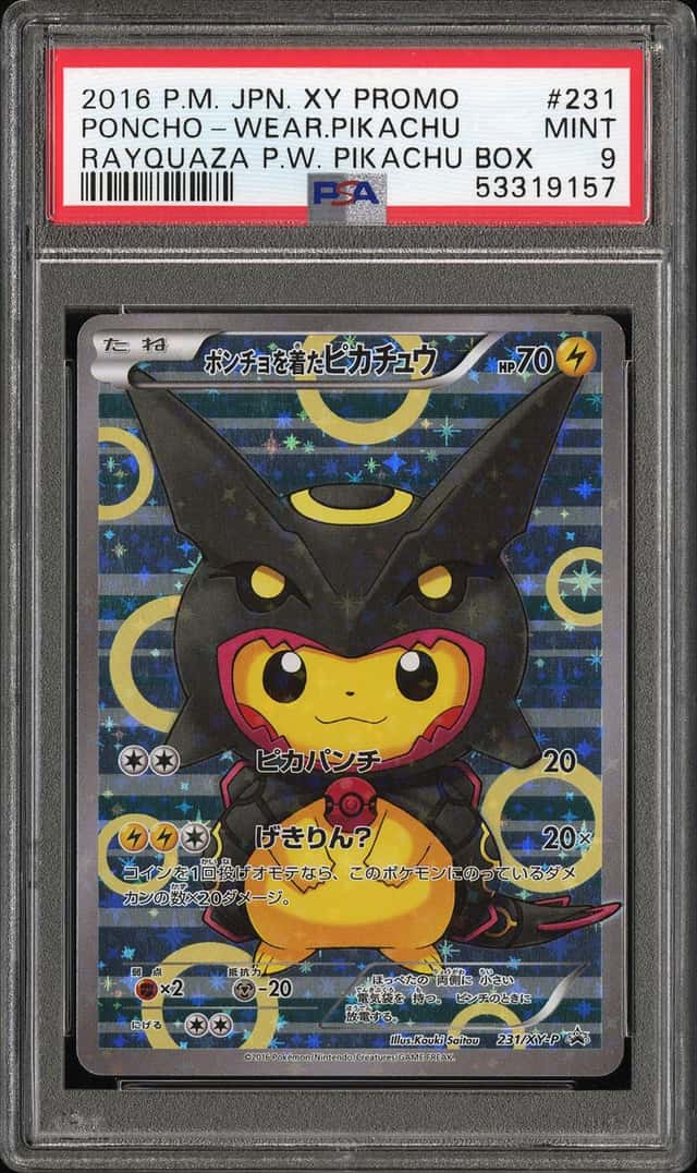 Poncho-Wearing Pikachu