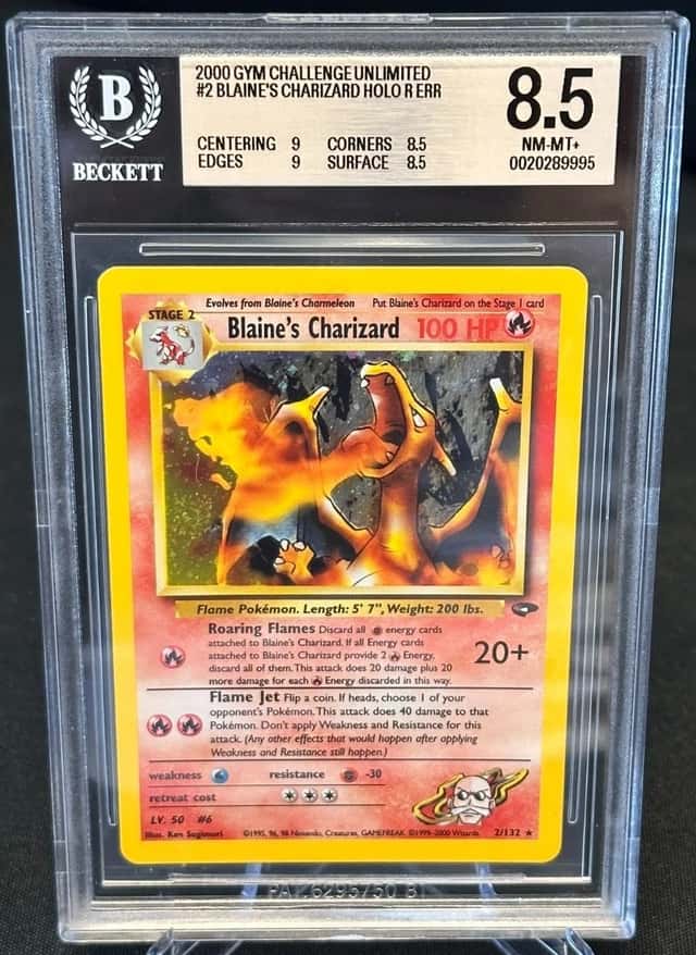 BLAINE'S CHARIZARD