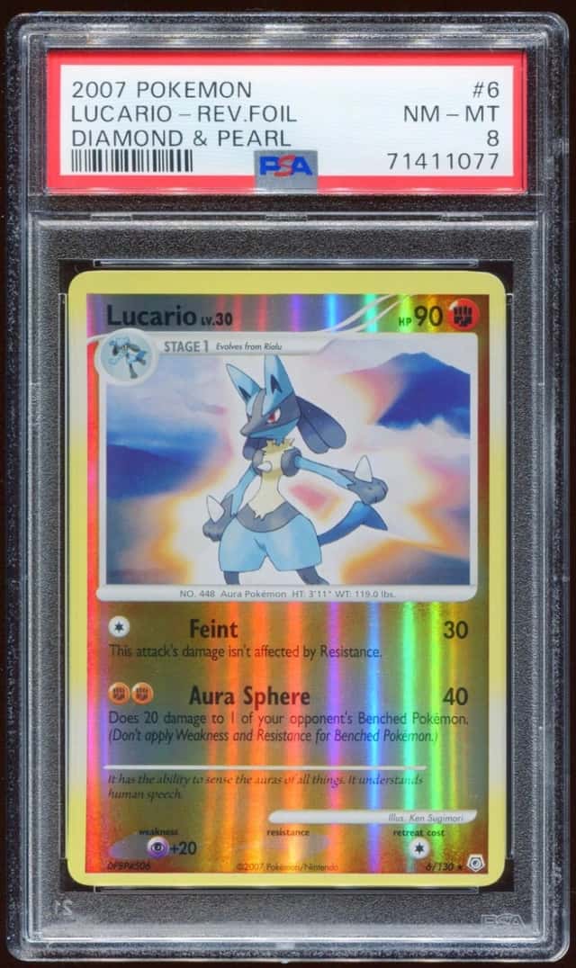 Lucario-Rev Foil-D&P