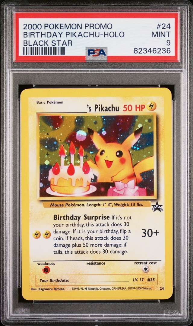 BIRTHDAY PIKACHU