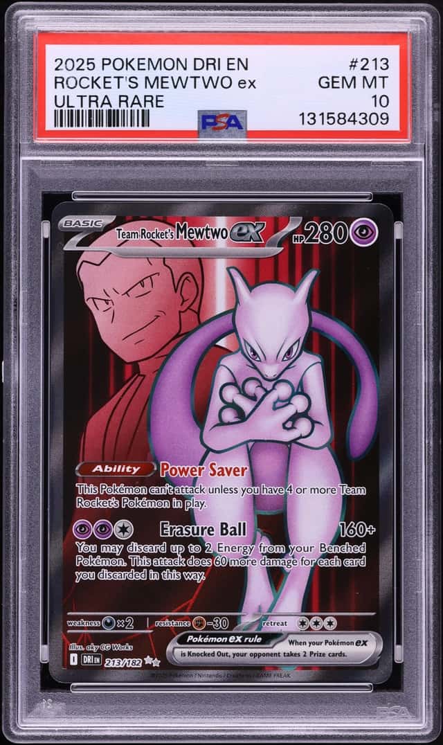 ROCKET'S MEWTWO ex