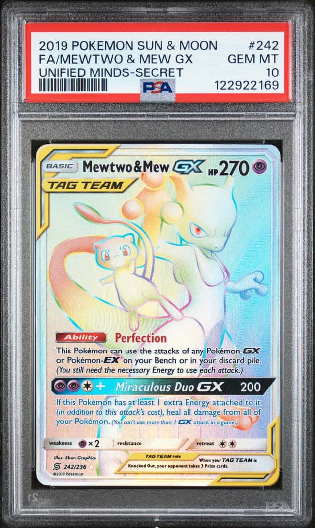 Mewtwo & Mew GX