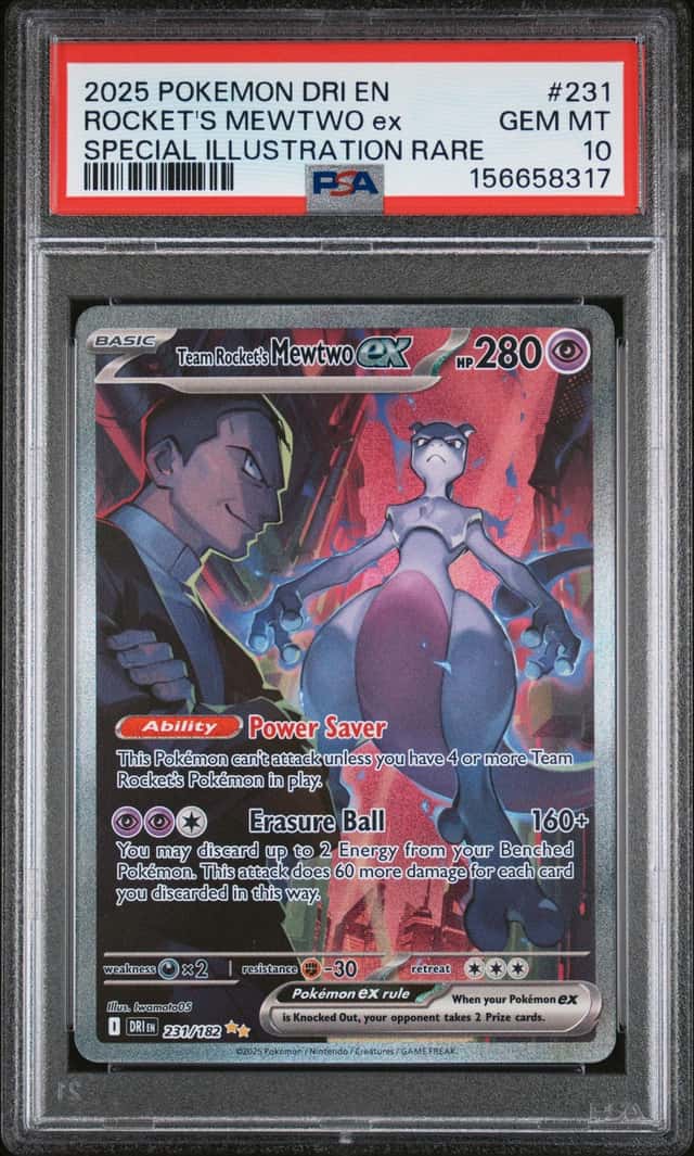 ROCKET'S MEWTWO ex