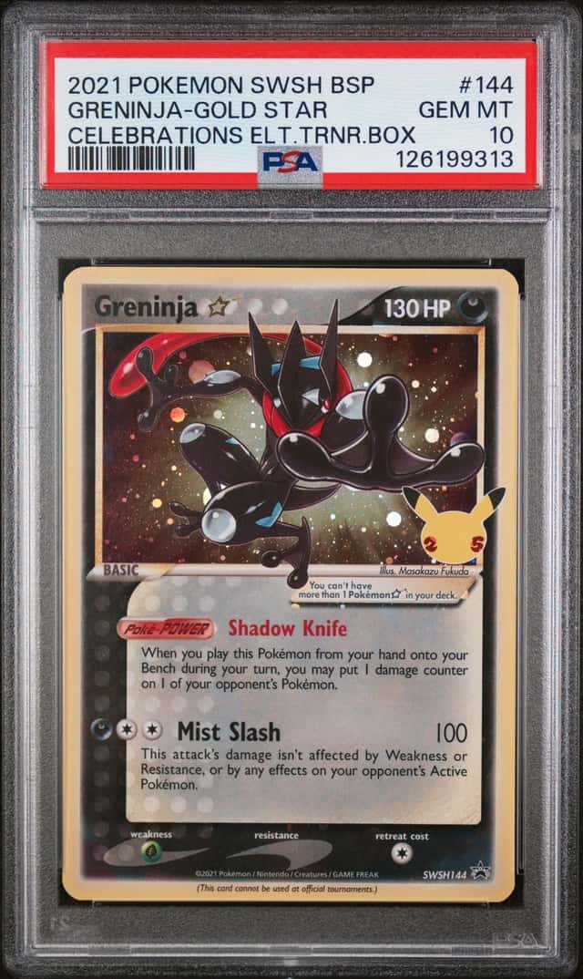 GRENINJA-GOLD STAR