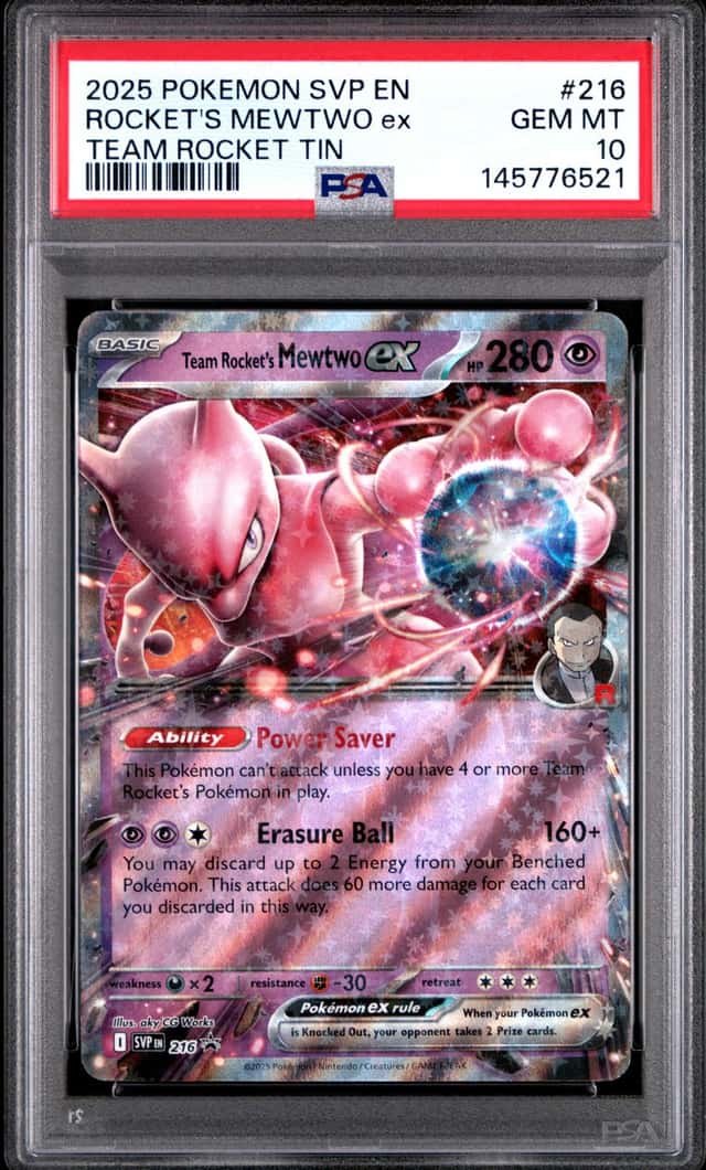 ROCKET'S MEWTWO ex