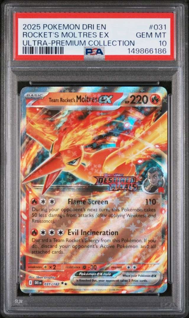 Rocket's Moltres EX