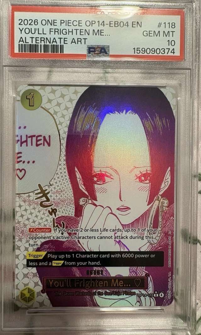 You'Ll Frighten Me