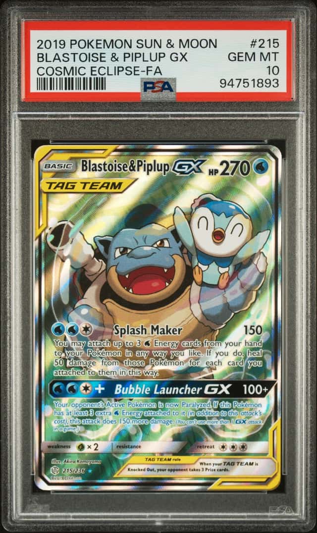 Blastoise & Piplup GX