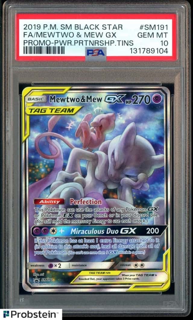 Mewtwo & Mew GX