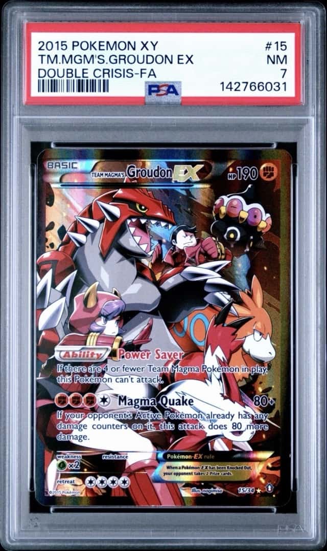 Team Magma's Groudon EX