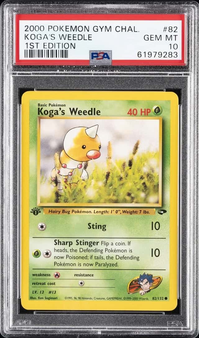 Koga's Weedle